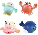 Happy Bathing Time --- El juguete de baño puede desempeñar un buen papel para consolarlos y mantenerlos concentrados. También puedes interactuar con tus hijos cuando los estés bañando para que el baño sea más sencillo y feliz.