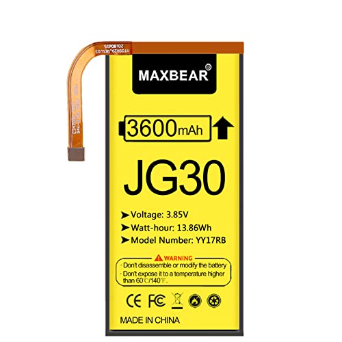Image of MAXBEAR Moto G7 Battery, Upgraded 3600mAh 3.85V Li-Polymer Replacement Battery for Moto G7 JG30 XT1962-1, XT1962-4, XT1962-5 with Repair Tool Kit