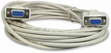 Your Cable Store 25 Foot DB9 9 Pin Serial Port Cable Female/Female RS232