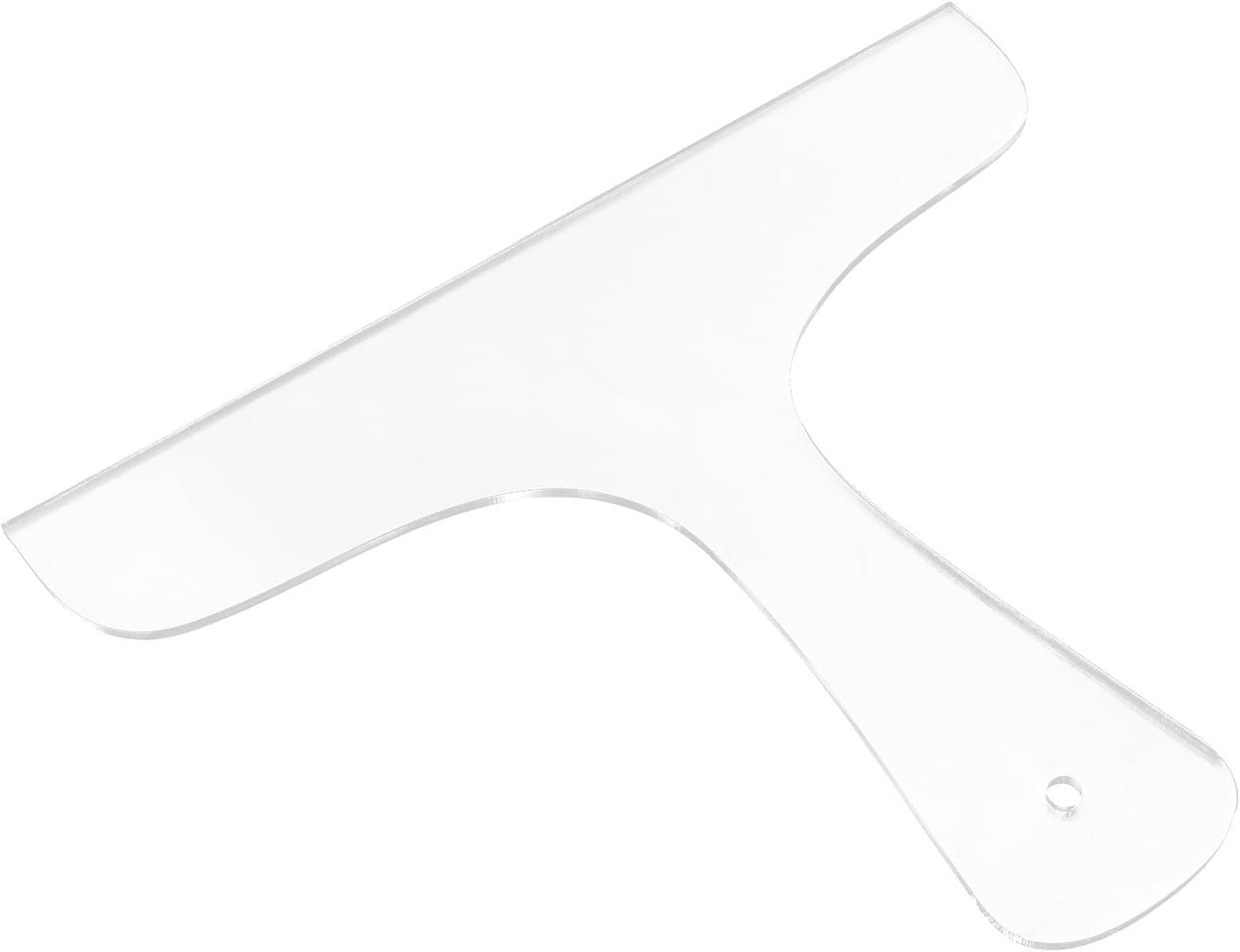 YARNOW Acrylic Router Templates for Woodworking Cutting Board Handle Template Reusable Multi-Angle Ruler Tool for Replicating Charcuterie and Cutting Board Handles in Kitchen
