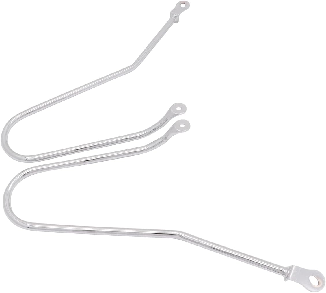 Saddlebag Support Bars Mount Guard Bracket for Triumph Bonneville T100 T120 2016-2023, Chrome