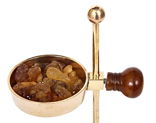 Incense Burner, Incense Holder - Candle or Charcoal Resin Heated for Home Decor Beautiful Adjustable Design for Home Fragrance and Spiritual Gifts, Find Your Balance in a Fantastic Environment