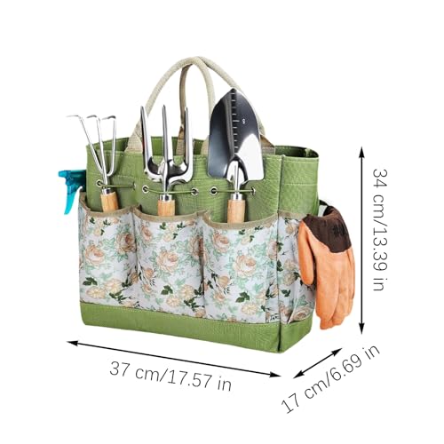 Kit De Herramientas De Jardinería para Mujeres - Herramientas Pequeñas para Plantar - Accesorios para Plantar Podar Y, Desbrozador Manual Y Extracción para Césped Y Huerto - imagen 6