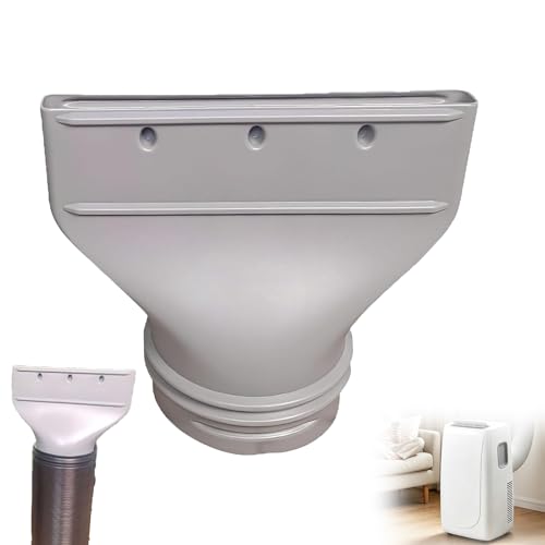 Flacher Abluftschlauch Adapter Für Klimaanlage 2026 Neu Abluftschlauch Adapter Fenster Klimaanlage Dachfenster Kompatibel 130mm/150mm Für Mobile/Auto Klimagerät (1pcs)