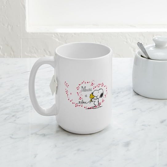 Taza de cerámica CafePress 15 oz (444 ml) blanca miniatura 3