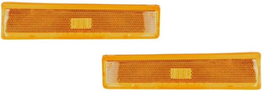 KarParts360 For Ford Bronco/F-150 Side Marker Light 1980-1986 Pair Driver and Passenger Side FO2550108, FO2551106 | E0TZ 15A201 B, E0TZ 15A201 A