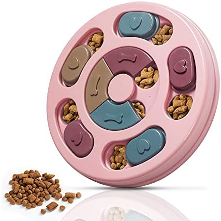 DR CATCH Dog Puzzles,Dogs Food Puzzle Feeder Toys for IQ Training...