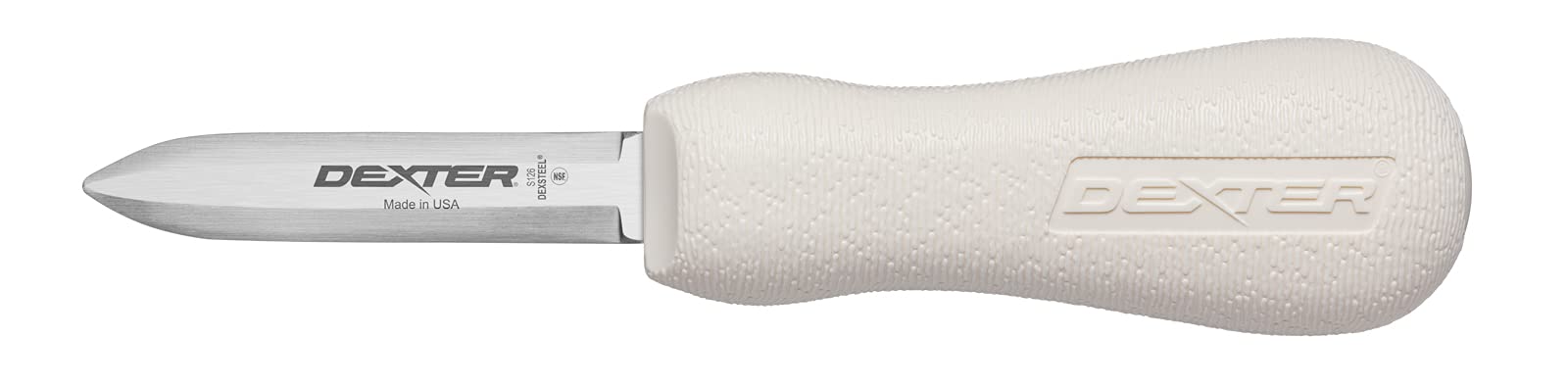 Sani-Safe S126 2-3/4" Providence Pattern Oyster Knife with P