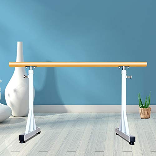Sbarra Per Danza Classica Klarfit - Regolabile, Acciaio Effetto Legno, Per Casa E Studio - Foto 10