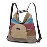 Bon amixyl Bolsa de lona de las mujeres / bolsos de hombro / Mochila (Khahi)