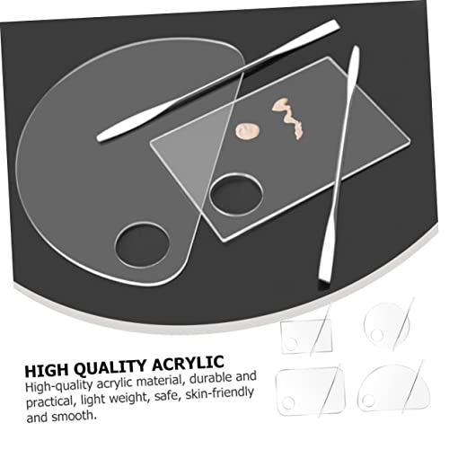 Beavorty 1 Conjunto Base Maquiagem Brilho Labial Mistura De Maquiagem Suprimentos De Salão Esmalte A