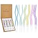 PHD CAKE 24-Count Colorful Pastel Spiral Long Thin Birthday Candles, Cake Candles, Birthday Parties, Wedding Decorations, Party Candles