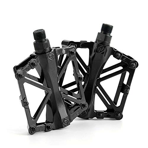 Yunfun Pédales de vélo VTT VTT en alliage d'aluminium Pédales 9/16 pouces et Sealed les roulements pour VTT BMX Pédales de montagne Cover