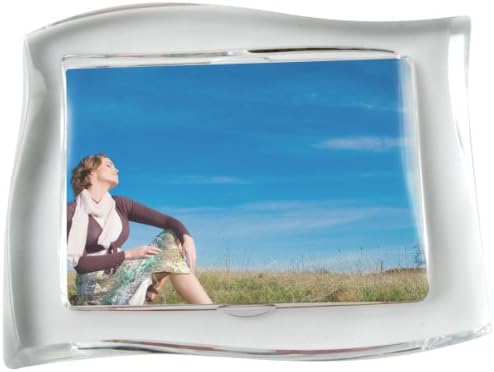 Nambe Rogaska Arctic 5 by 7-Inch Picture Frame