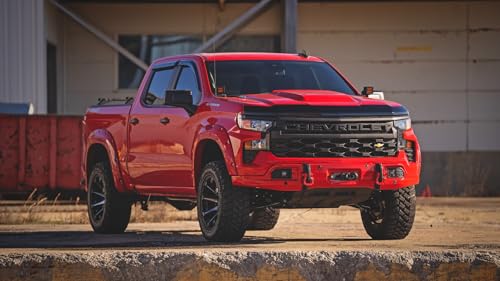 Rough Country Hood Protector for Chevy Silverado 1500 (2019-2026) – High-Density Thermoplastic, No-Drill 3M Install, Gloss Black - image 9