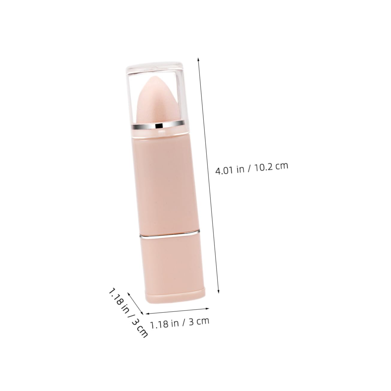 LIFKOME 2 in 1 Retractable Makeup Brush with Lid Portable Blush Brush for Loose Powder Compact Cosmetic Tool for Travel and Daily Use