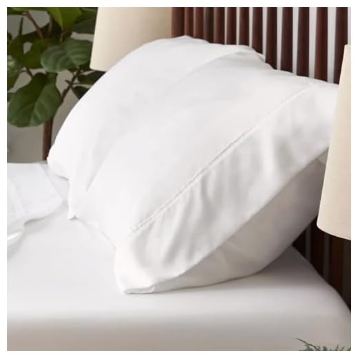 SHEEX Arctic Aire Max Pillowcases, Set of 2, Silky-Smooth Tencel Lyocell Sateen, White, King