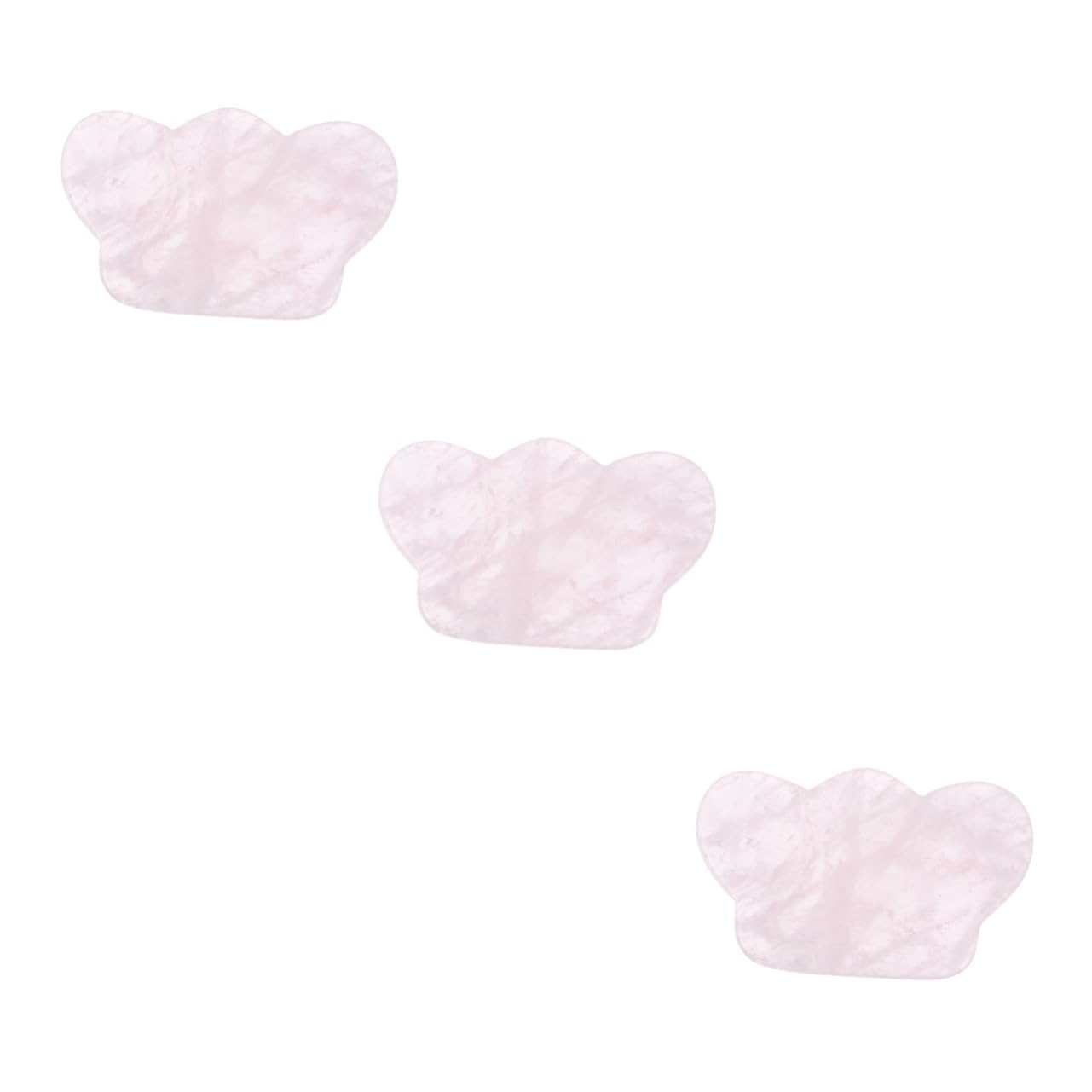 3pezzi Piastra Gua Sha Di Per Massaggio Strumento Per Scraping Faciale e Corporale Design Ergonomico e Materiale Naturale Utile Per Circolazione e Rilassamento Muscolare