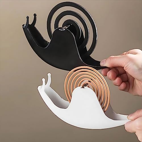 Accddio Incense Holder,Mosquito Coil Holder,Snail Incense Burner Holder,Mosquito Coil Burner Of Iron Material For Table Decorations Or Gifts (Black) #TOP3