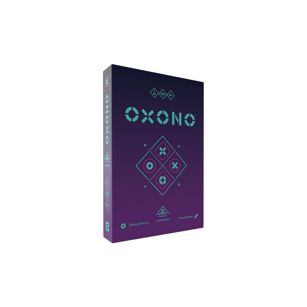 Cosmoludo Oxono Board Game, Strategy Game, 2-Player Abstract Game for Ages 8+