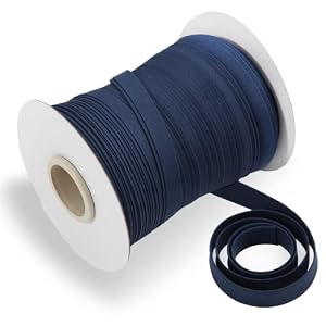 Tewadoo Schrägband Marineblau, 1.27cm, 50m