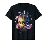 Marvel Guardians Of The Galaxy Groot Flowers Graphic T-Shirt