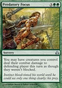 Magic: the Gathering - Predatory Focus - Guildpact -  Wizards of the Coast, USCIDU-20-Y-49571-507-FHL-EKS