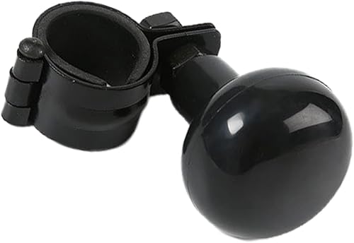 HOTTuoHong Bola elevadora para volante de automóvil, bola giratoria suave con mango giratorio para automóvil, bola auxiliar de control de ayuda para