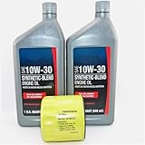 2 Quart 10W30 Engine Oil And Filter 5205002Replacement for Kohler OEM