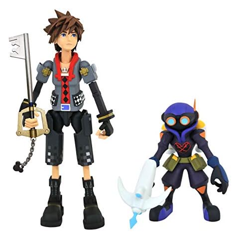DIAMOND SELECT TOYS Kingdom Hearts 3: Toy Story Sora & Air Soldier Heartless Select Action Figure Two Pack Cover