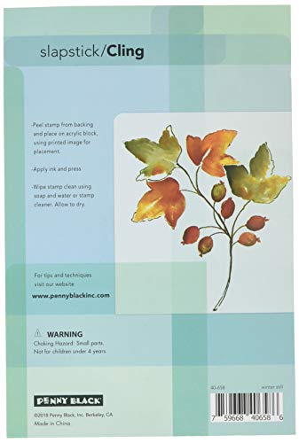Penny Black Cling Stamp, Gray #TOP1