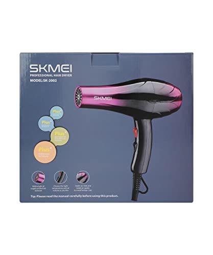 Image of SKMEI SK-2002 Professional Hair styler with air dry (Black)
