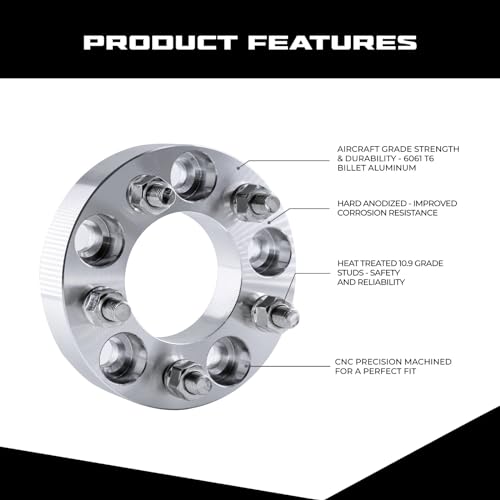EZAccessory 2 Billet Wheel Adapters 5x120 to 5x112 | Fits Chevy Camaro 2010+ Corvette 2020+ & Mount Wheels from Charger 2005+ | 1" Thick by ezaccessory - Used condition - Image 3