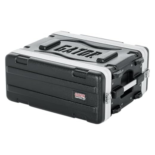 Gator Cases Molded 4U Rack Case, Shallow 14.25" Depth (GR-6S)