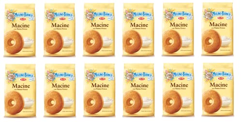 12x Mulino Bianco Macine Italian Biscuits Cookies 350g