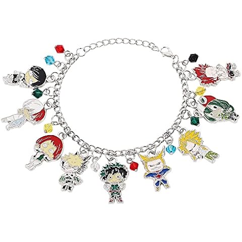 MHA Fashion Novelty Charm Bracelet Anime Manga Series (B) Cover