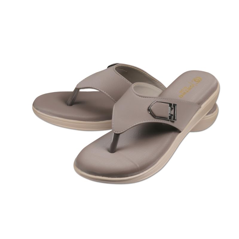 Image of ORTHO CLUB Fancy doctor slippers | Stylish chappal for women | Comfortable flat sandals for women stylish