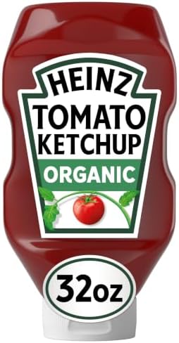 Heinz Organic Tomato Ketchup, 32 oz Bottle