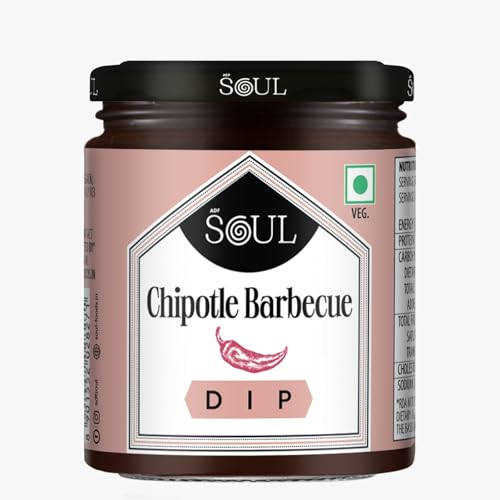 Image of ADF Soul Chipotle Barbecue Dip | Smoky & Spicy Sauce With Chipotle Peppers & Barbecue Flavour | Ideal With Fries & Grilled Foods | 200g.