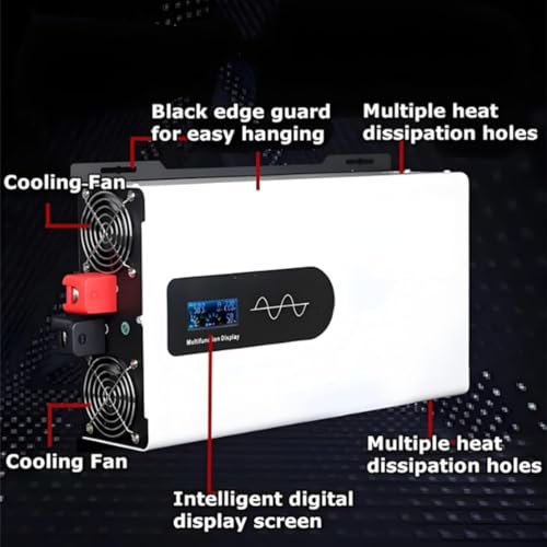 Convertisseur de Tension Pur Sinus 5000W pour Installation Solaire et Auto