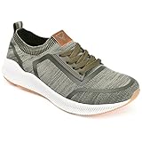 Vance Mens Keller Tru Comfort Foam Knit Lace-up Athleisure Sneaker