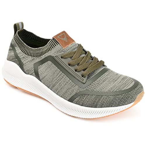 Vance Mens Keller Tru Comfort Foam Knit Lace-up Athleisure Sneaker