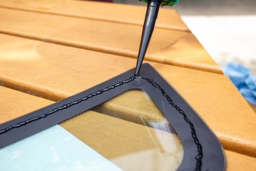 Permatex 81100 Glass Weld Premium Urethane Windshield Sealant - Polyurethane Glue Automotive Seam Sealer, Window Sealant Glass Glue for Car Glass Repair - Strong, Flexible, Fast Curing, 10.5oz by Permatex - Image 4