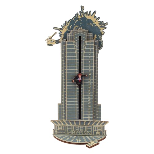 Weihnachts Die Hard Adventkalender, MUNSKT Weihnachts Countdown Kalender,Weihnachts Hans Gruber Interaktiver Adventkalender für Tischdekorationen,Party-Mitbringsel, Klassenpreise,Weihnachtsgeschenk