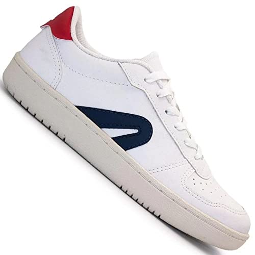 Tênis Rainha Liberty, Branco/Azul/Vermelho, 38