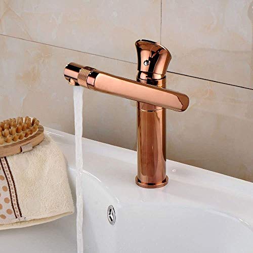 Robinet mitigeur eau chaude et froide rotatif pour optimiser l'espace - 6