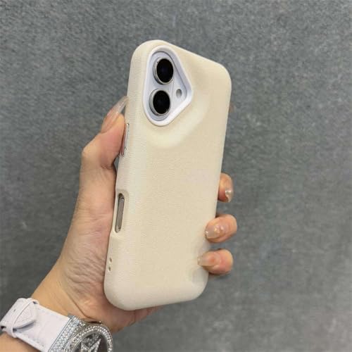 Coque silicone iPhone 13 Pro anti-chute blanche avec attache main