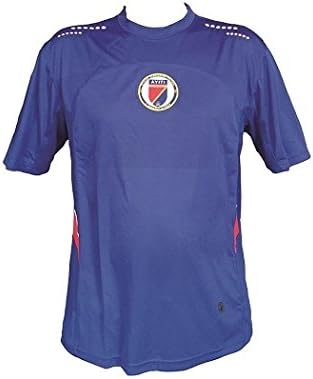 Haitian Soccer Jersey (Blue) Large