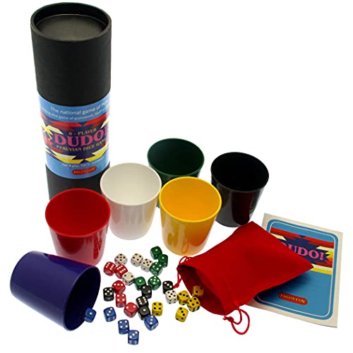 Brimtoy Juego de Dados peruanos, de DudoEl Juego de Dados Original de Liar de Perú, 6 Jugadores Cover