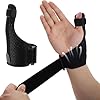 ZEPIQOR Tutore Pollice Destro e Sinistro, Tutore per Rizoartrosi Confortevole, Tutore Pollice, Tutore Rizoartrosi, Supporto e Stecca, per dito a scatto, sollievo dal dolore, artrite, tendinite